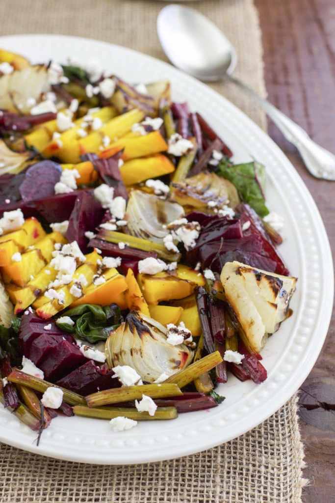 Roasted Beet & Onion Spring Salad